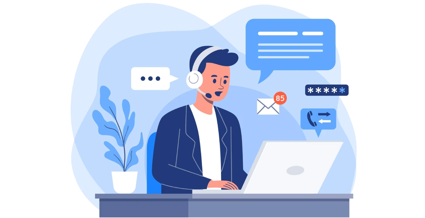 Priority support and live troubleshooting service